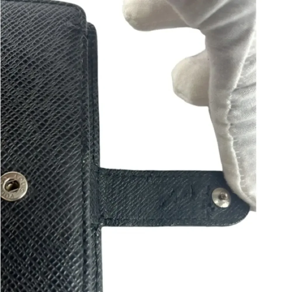 LOUIS VUITTON Vintage Taïga‎ Small Ring Diary/ Agenda Cover